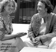 Monica Lieschke and Hubert von Goisern