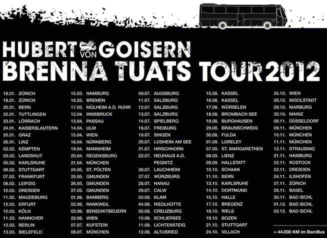 Hubert von Goisern - Tour 2012