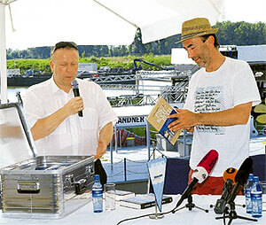 Martin Heller und Hubert von Goisern